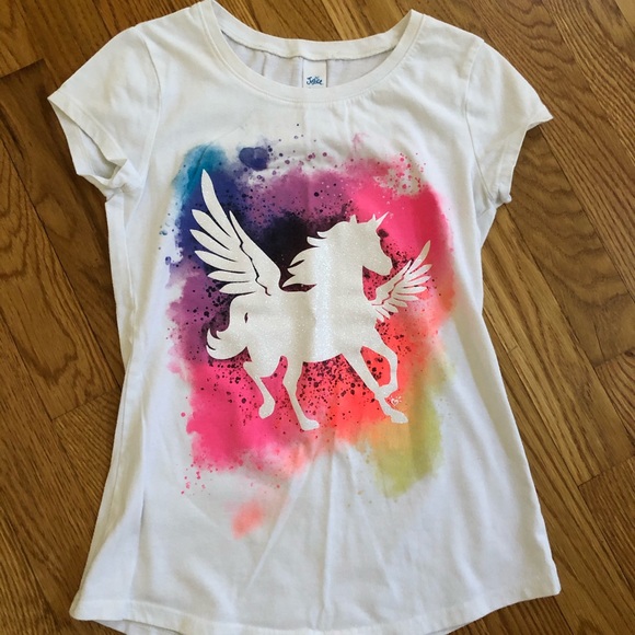 Justice Other - Rainbow unicorn top
